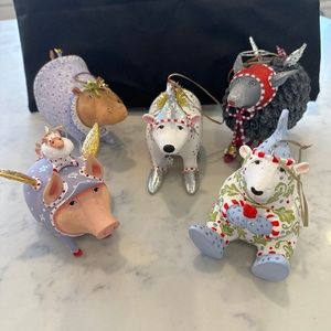 Mackenzie-Childs PB large ornaments